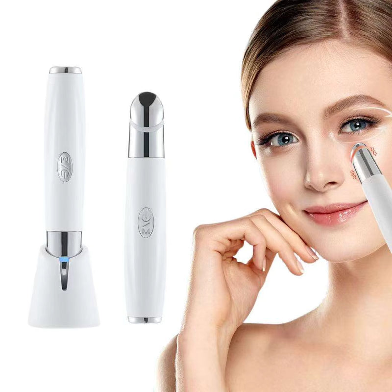 Eye Care Beauty Device Facial Massager 3 in 1 LED Photon Light Wand for Relax Eye Dark Circles Eye Bags Puffiness Skincare Tool second